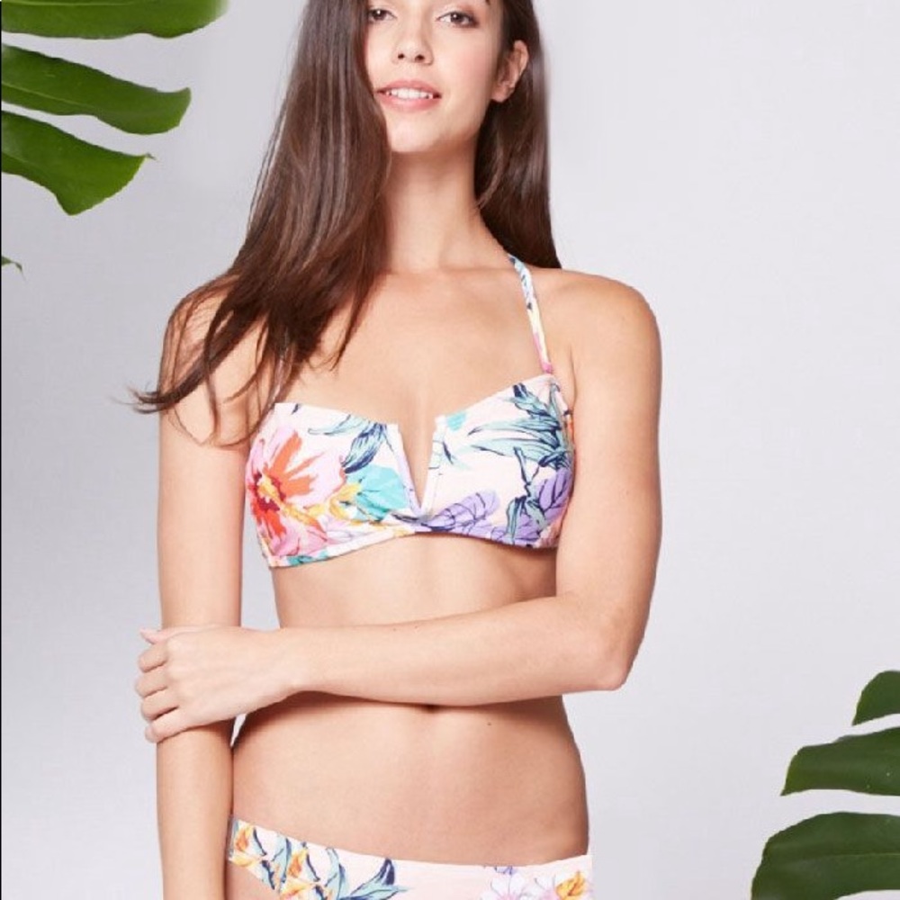 Yumi Kim Deep Sea Bandeau Top medium new - Picture 1 of 3
